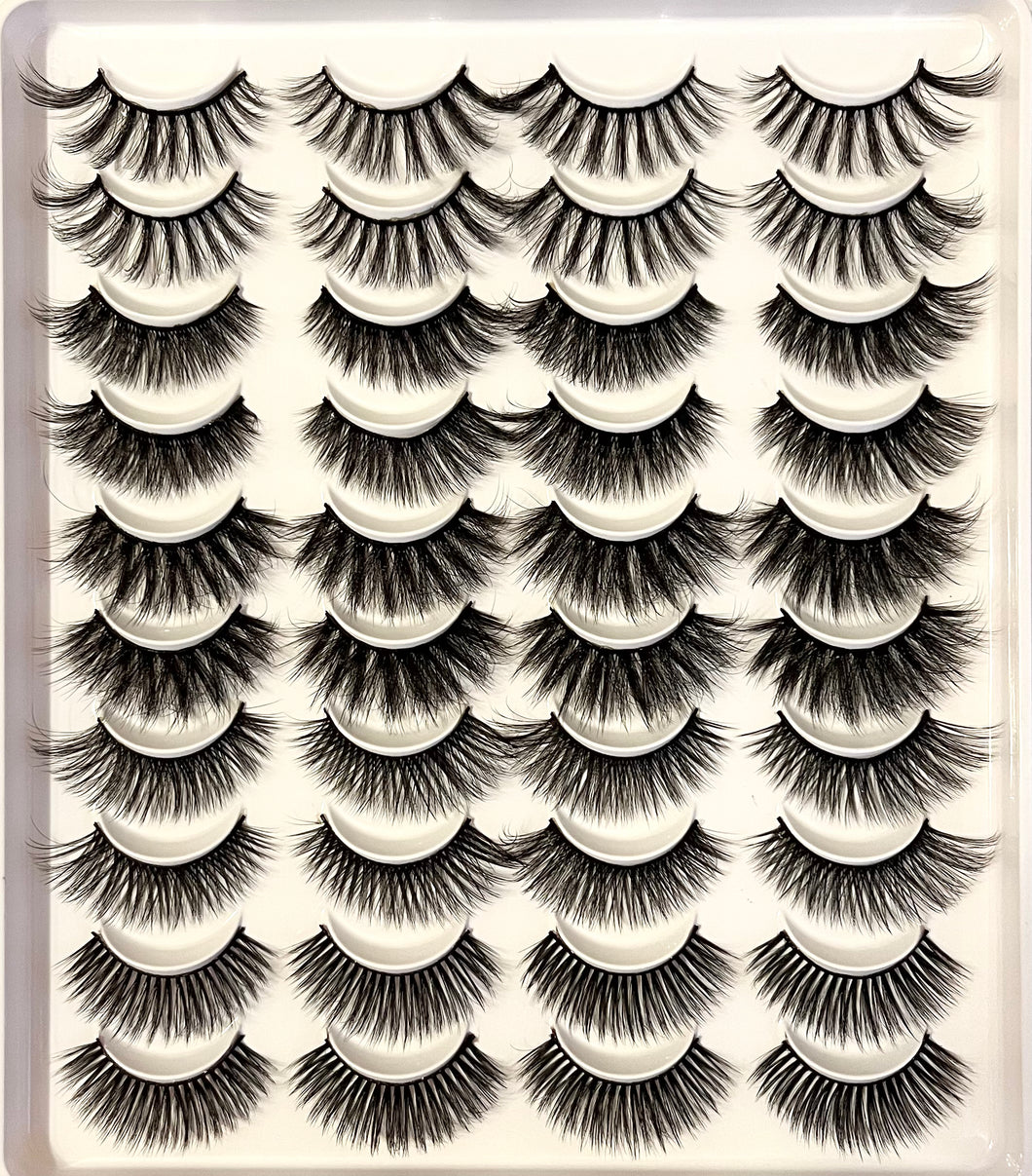 20PC LASH BOOK (Dramatic & Natural Mix)