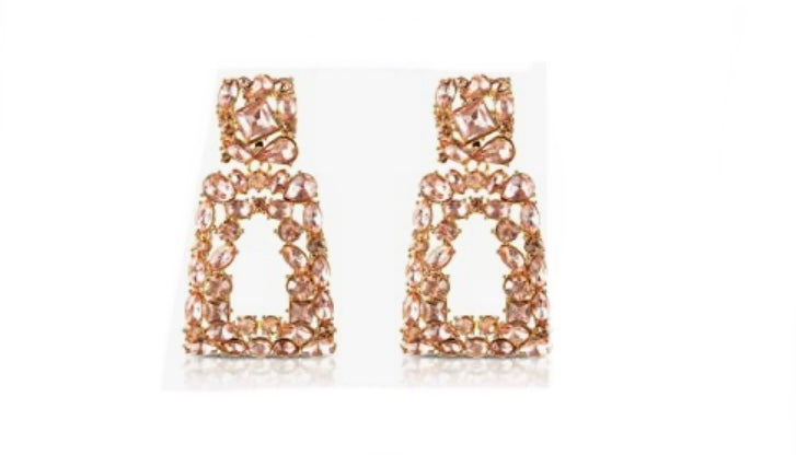 ROSE GOLD DIAMOND EARRINGS